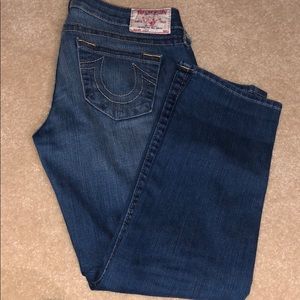 Low rise short jeans